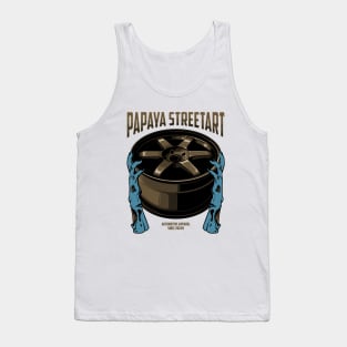 TE37 (TOURING EVOLUTION 37) - PAPAYA STREETART Tank Top